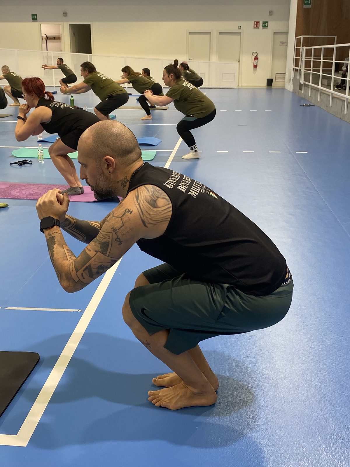 Allenamento di gruppo in palestra — GDM Lurate Caccivio