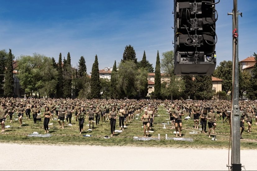 Raduno GDM: allenamento di gruppo all'aperto