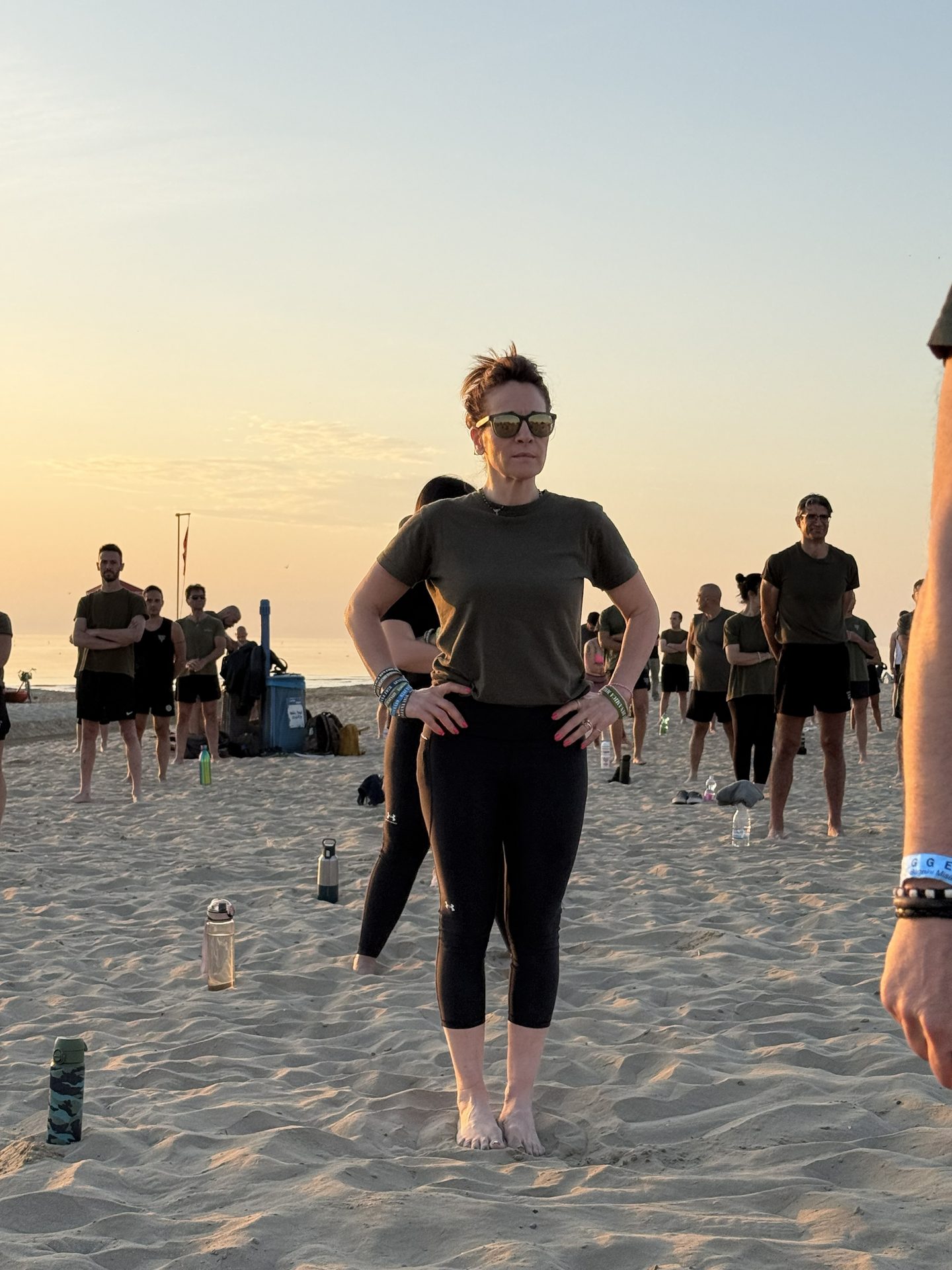 Allenamento all'alba sulla spiaggia — GDM Lurate Caccivio